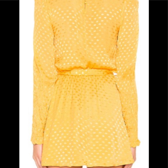 NWT Tularosa Gianna Dress in Mustard - Picture 4 of 7
